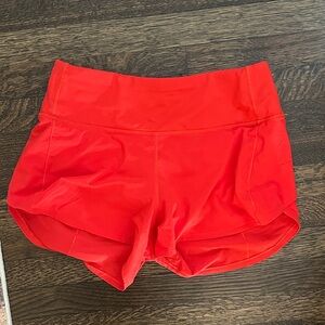 lululemon athletica speed up high rise 4 inch Athletic Shorts